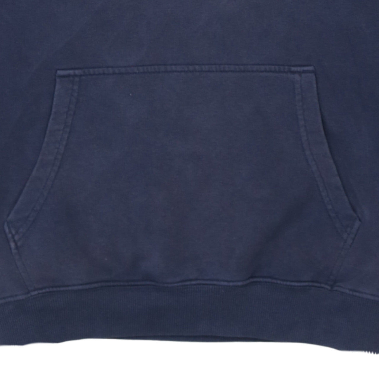 FILA Men Blue Pullover Hoodie Small Logo Fleece Sweatshirt