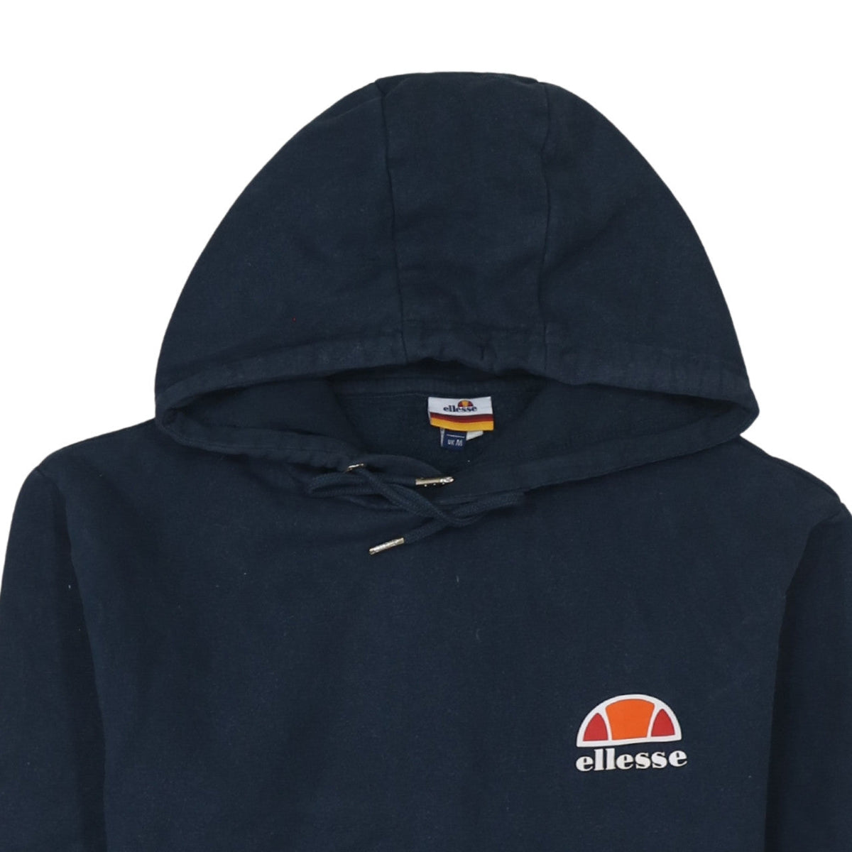 Additional view of Ellesse men’s blue pullover hoodie uk m logo sportswear sweatshirt