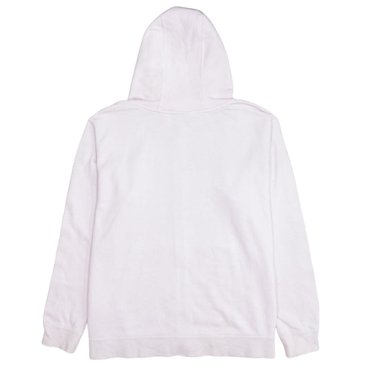 Nike Women Pink Full Zip Hoodie XL Drawstring Hooded Sweatshirt