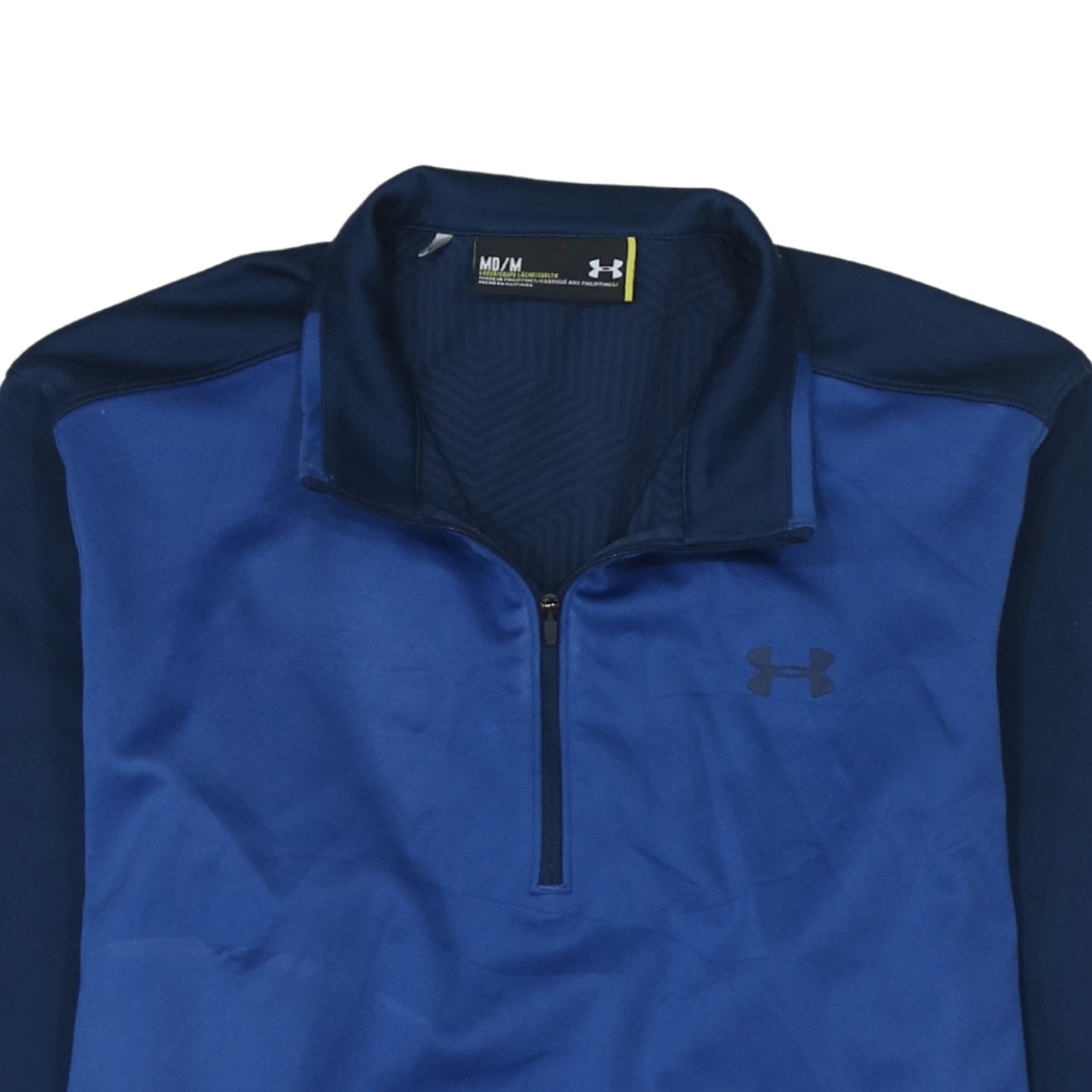 Under Armour Mens Blue M 1/4 Zip Sports Sweatshirt