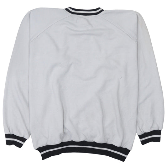 Kappa Men's White XL Logo Pullover Sweatshirt Vintage Sportswear