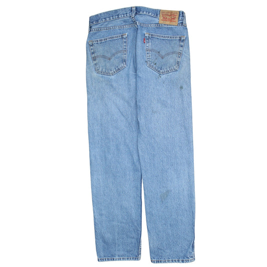 Levi's Men's Blue 36x31 Regular Fit Straight Leg Vintage Denim Jeans