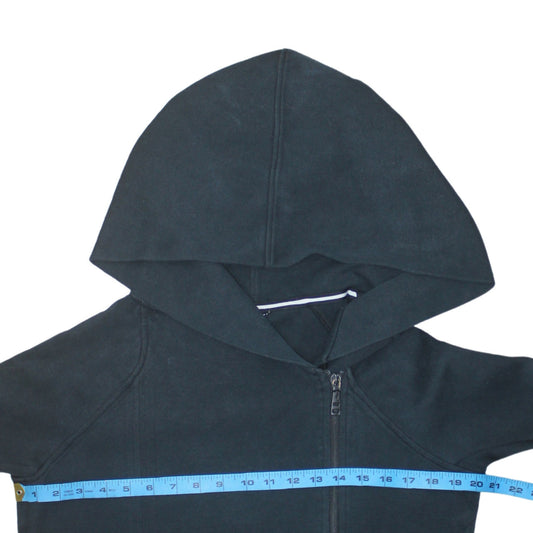 Nike Women's Black Full Zip Hoodie Size S Cotton Blend Casual