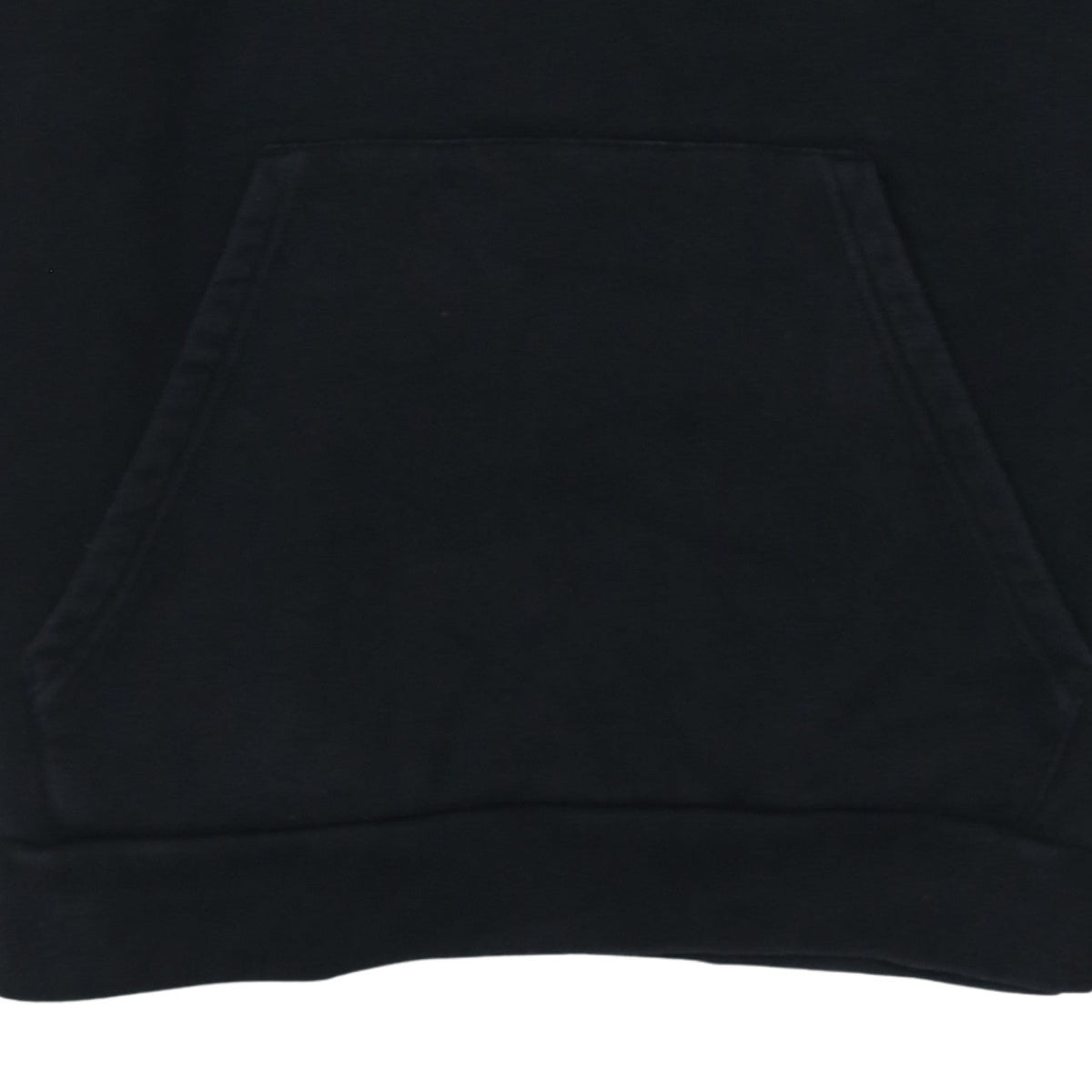 Additional view of adidas men’s black l pullover hoodie logo fleece sweatshirt