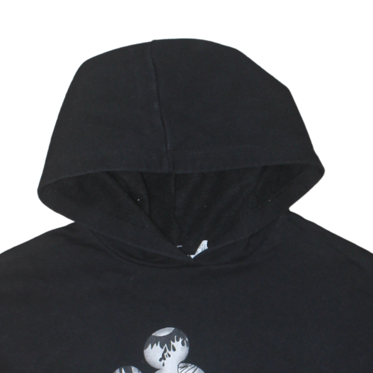 Disney x Primark Women Black Small Hooded Mickey Mouse Hoodie 10/12