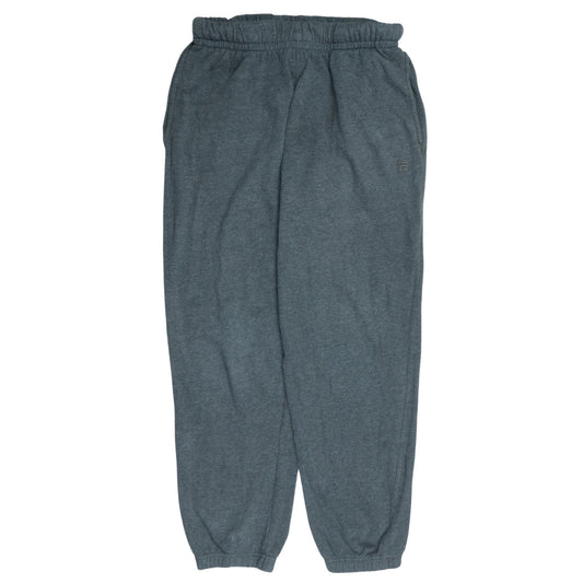 Fila Men's Grey Jogger Sweatpants S Regular Fit Comfortable Trousers
