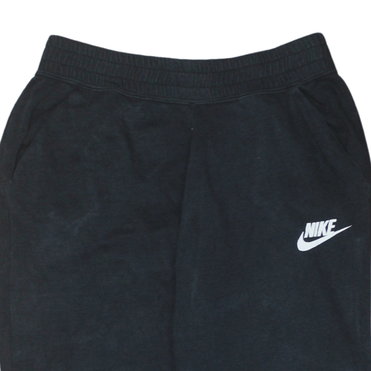 Nike Men's Black Regular Fit Tapered Sweatpants S