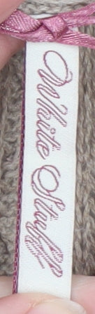 White Stuff Women's Beige Cotton Cable Knit Cardigan Size 12