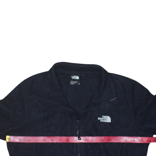The North Face Womens Black Fleece Full Zip Outdoor Jacket M