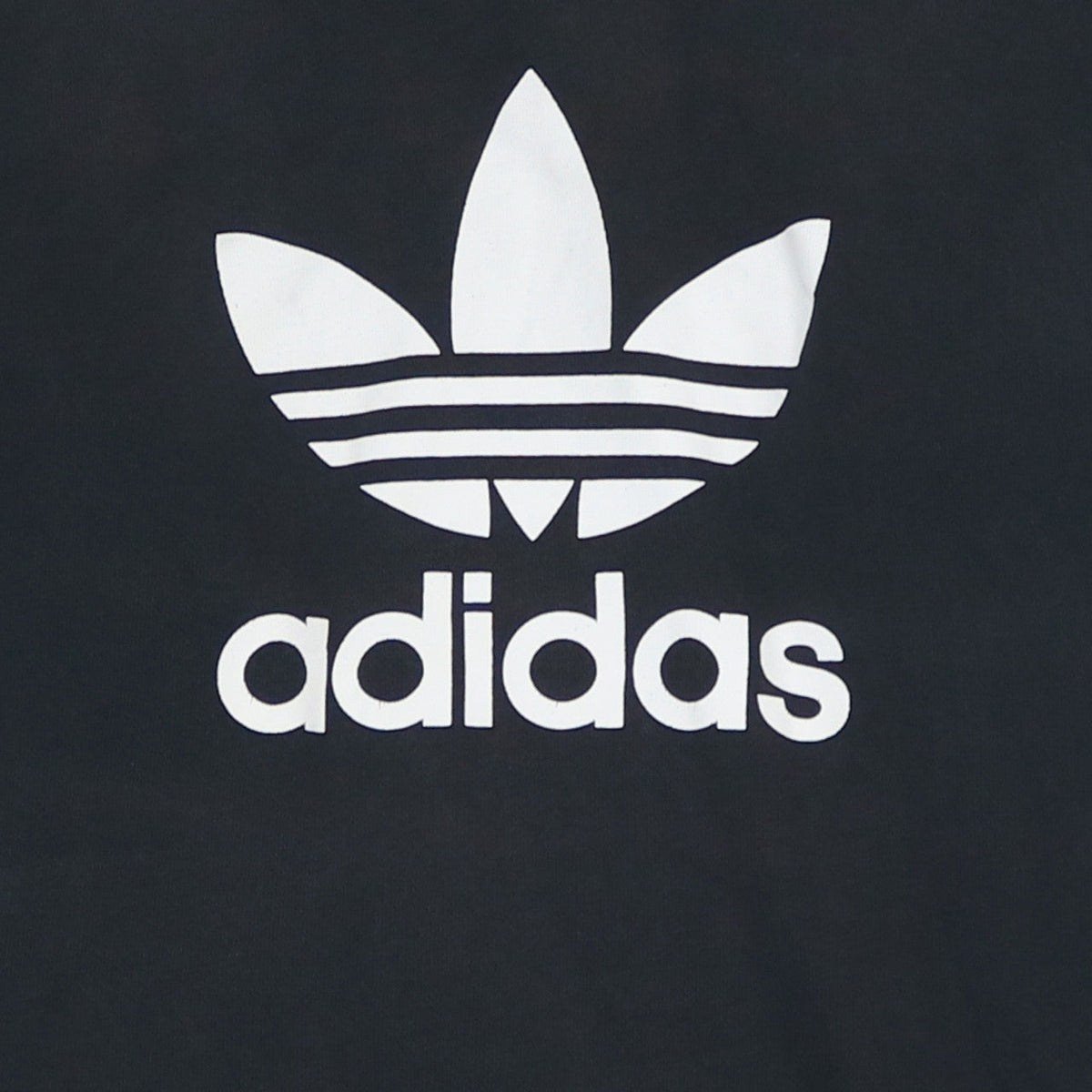 Additional view of Adidas boys’ black hoodie l pullover graphic print trefoil logo sweatshirt