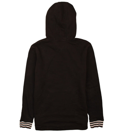 Adidas Girls Black Hoodie Medium 12-14 Years Pullover Long Sleeve