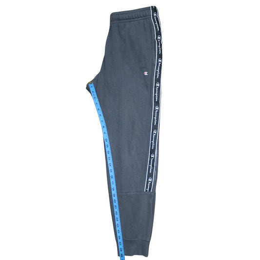 Champion Men’s Grey Logo Tape Sweatpants Size M