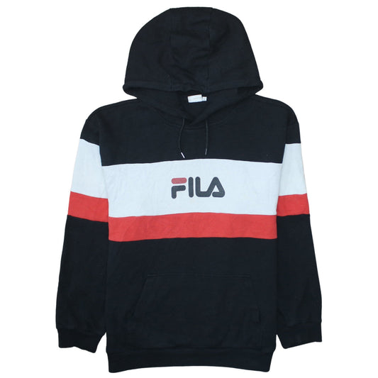FILA Men’s Multicoloured Pullover Hoodie L Sportswear