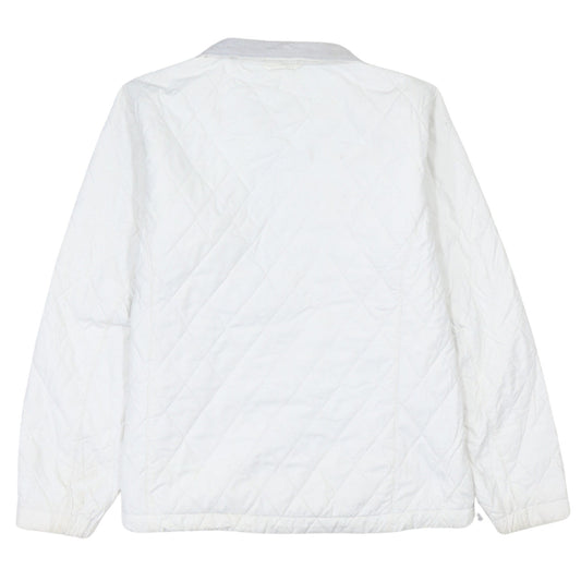 Columbia Women's White Quilted Interchange Jacket Size M