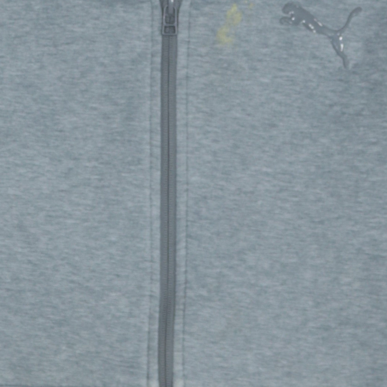 Puma Mens Grey Full Zip Hoodie Size L Sportswear