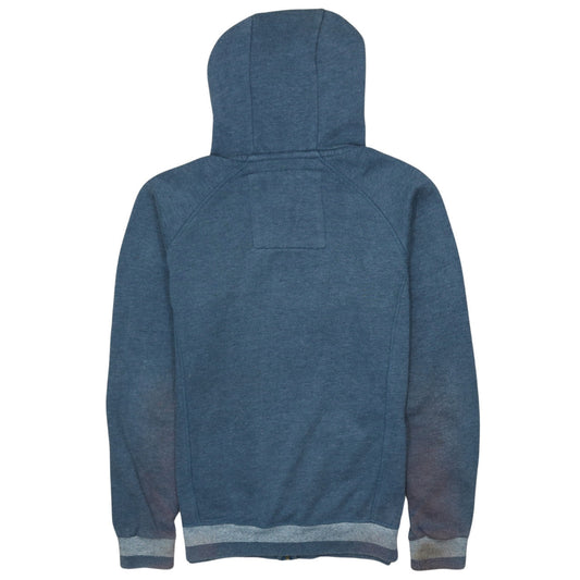 Diesel Men's Blue Full Zip Hoodie Size S Ring Spun Cotton