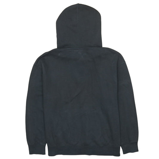 Nike Men's Black Pullover Hoodie S Embroidered Peace Graphic Fleece