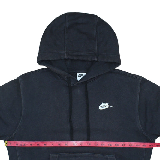Nike Mens Black XS Pullover Hoodie Fleece Sweatshirt Logo Athletic