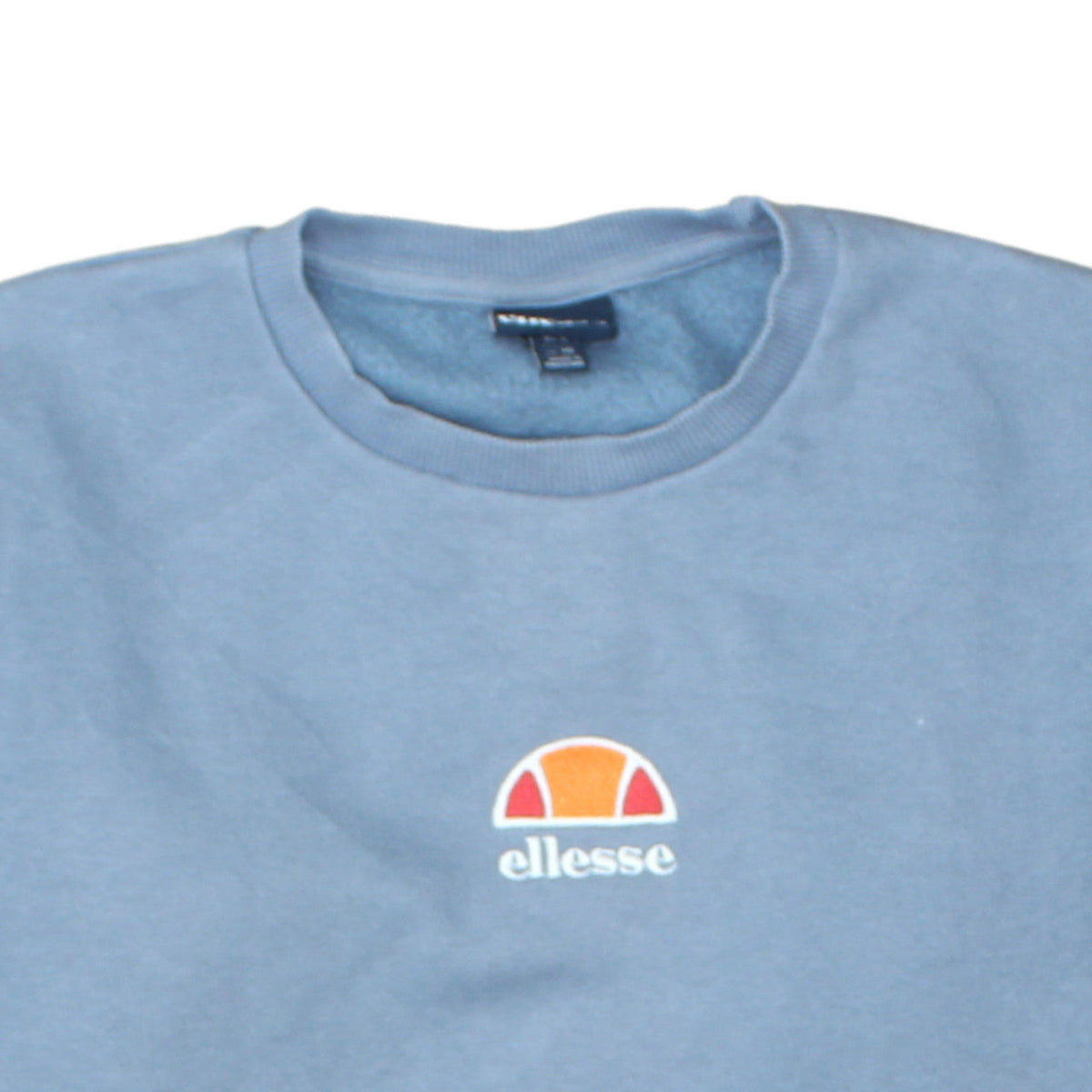 Additional view of Ellesse Women's Blue Crew Neck Pullover Sweatshirt, size 10
