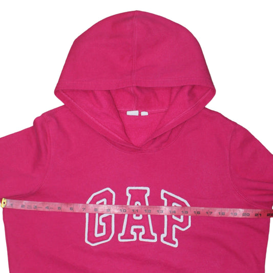 GAP Women’s Pink Pullover Hoodie L Cotton Blend Casual Sweatshirt