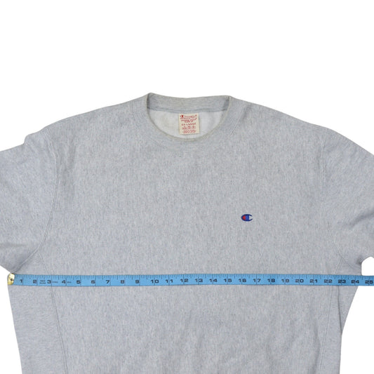 Champion Men's Grey 2XL Pullover Crew Neck Sweatshirt