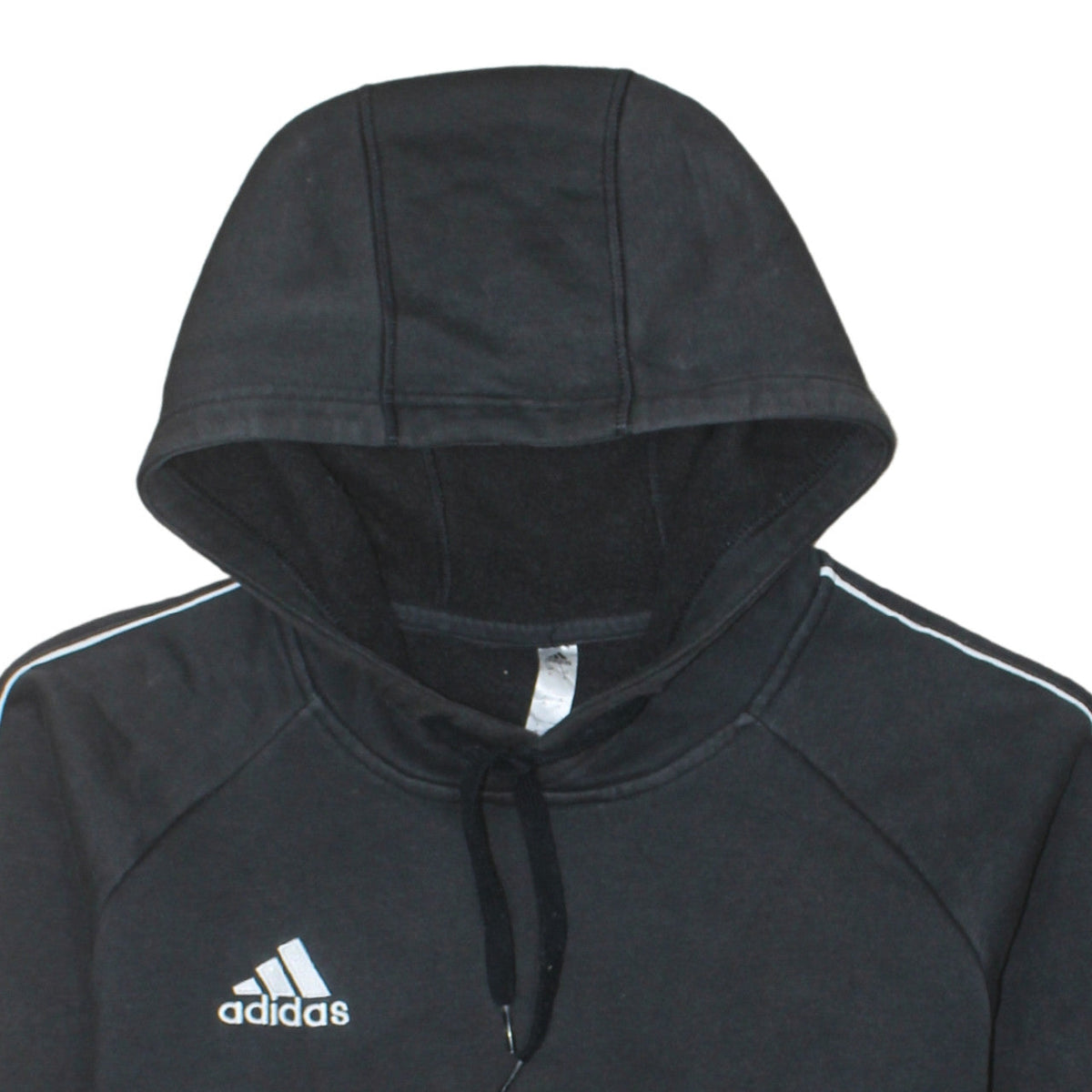 Additional view of Adidas Men's Black Pullover Hoodie M Sports Fleece Regular Fit