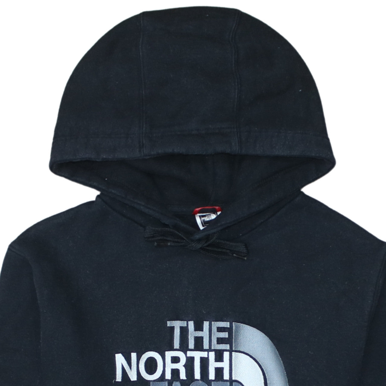 The North Face Men's Black Pullover Hoodie Small Cotton Graphic