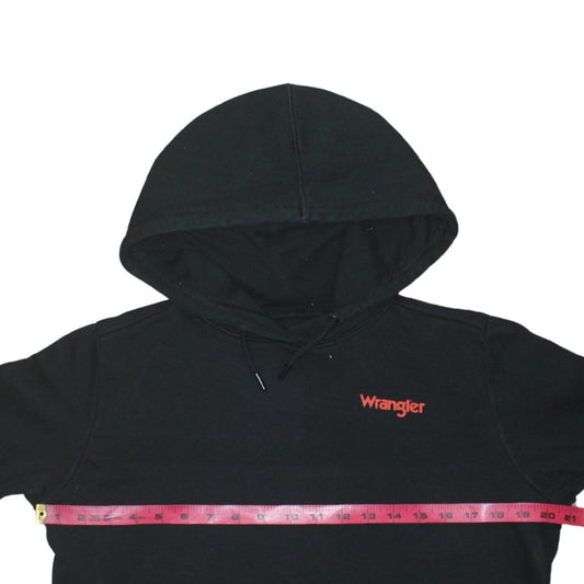 Wrangler x Bob Marley Women's Black Hoodie Small 100% Cotton Pullover