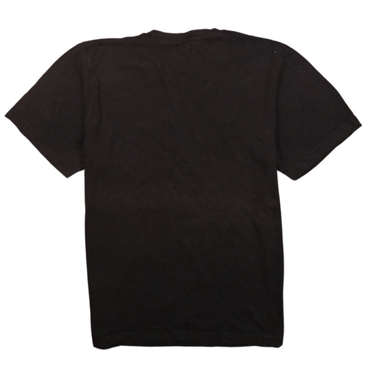 Reebok Men’s Black Cotton Crew Neck Short Sleeve T-Shirt S
