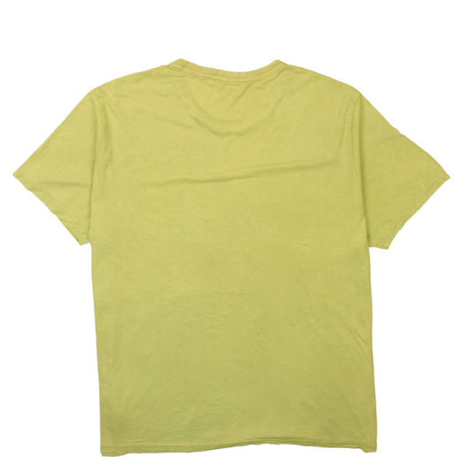 PUMA Men's Green XL Graphic Logo Crew Neck T-Shirt