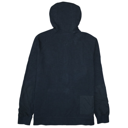 Nike Men’s Black Full Zip Hoodie XL Cotton Logo Sportswear