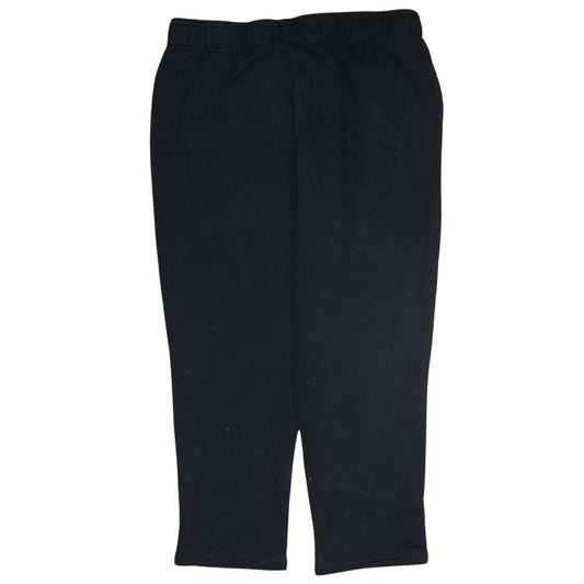 Adidas Womens Black Fleece Sweatpants Size 12 Regular Fit