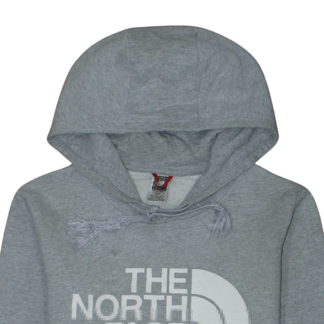 The North Face Mens Grey XS Pullover Hoodie Graphic Logo