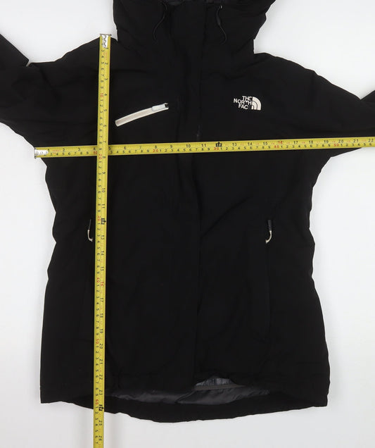 The North Face Women's Black Waterproof Hooded Puffer Jacket M
