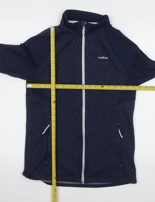Wedze Men's Blue Softshell Ski Jacket Size M Regular Fit
