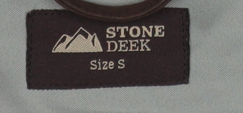 Stone Deek Women's Brown Softshell Hooded Jacket Size S