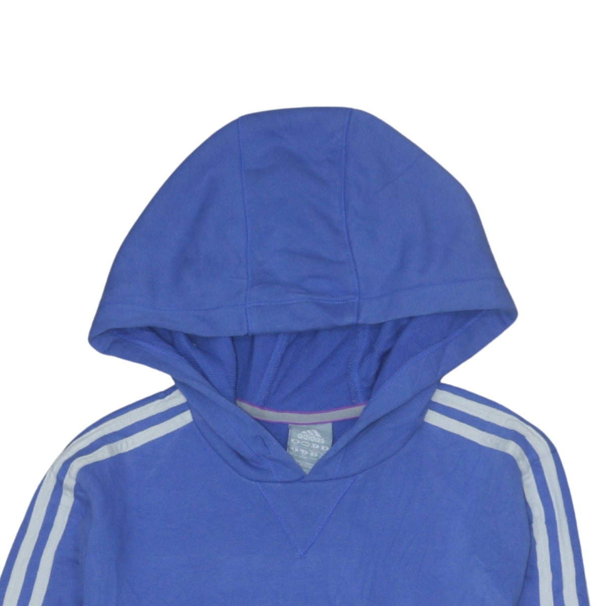 Additional view of Adidas men’s blue pullover hoodie medium lightweight sportswear