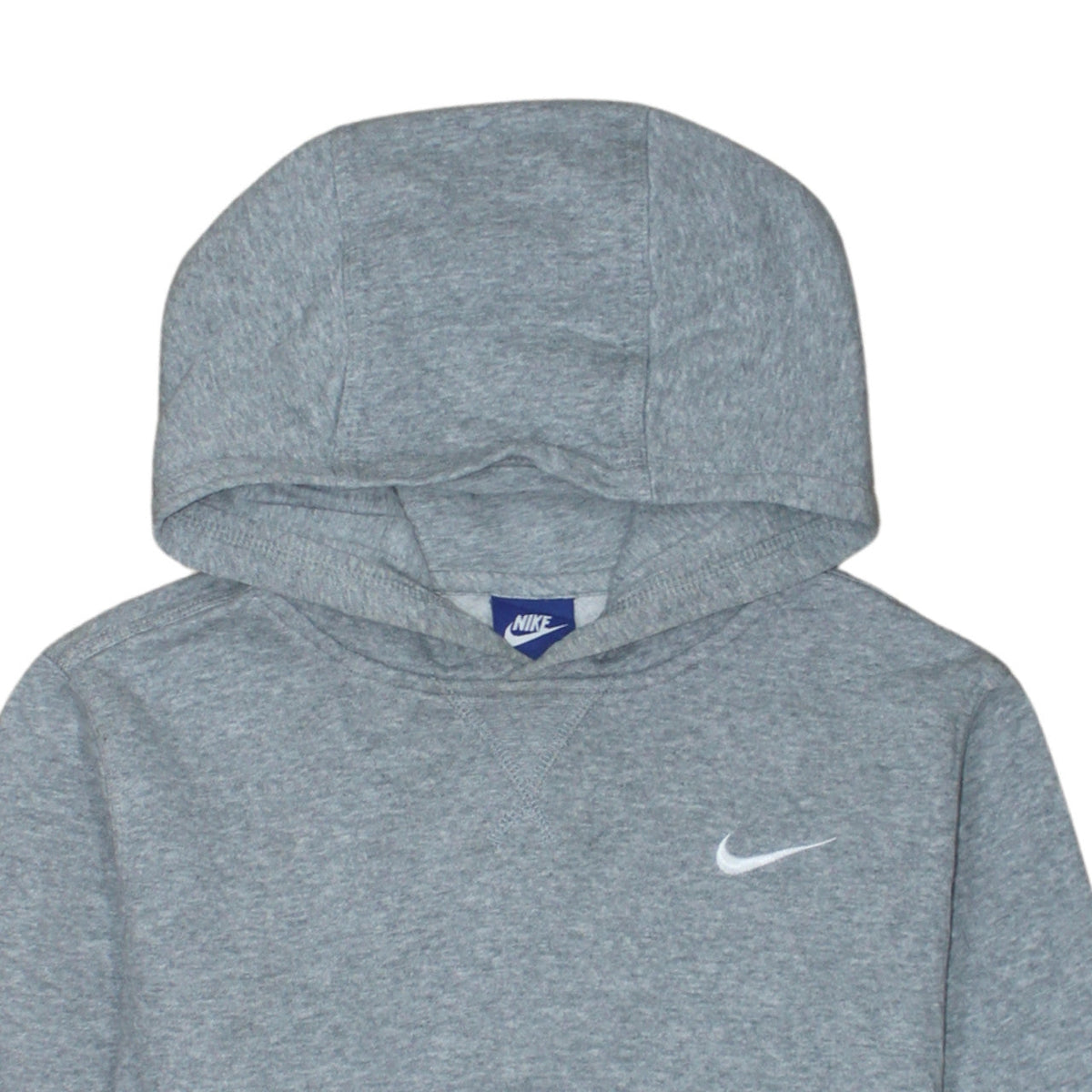 Additional view of Nike boys’ grey pullover hoodie xl (13-15 years) fleece sweatshirt