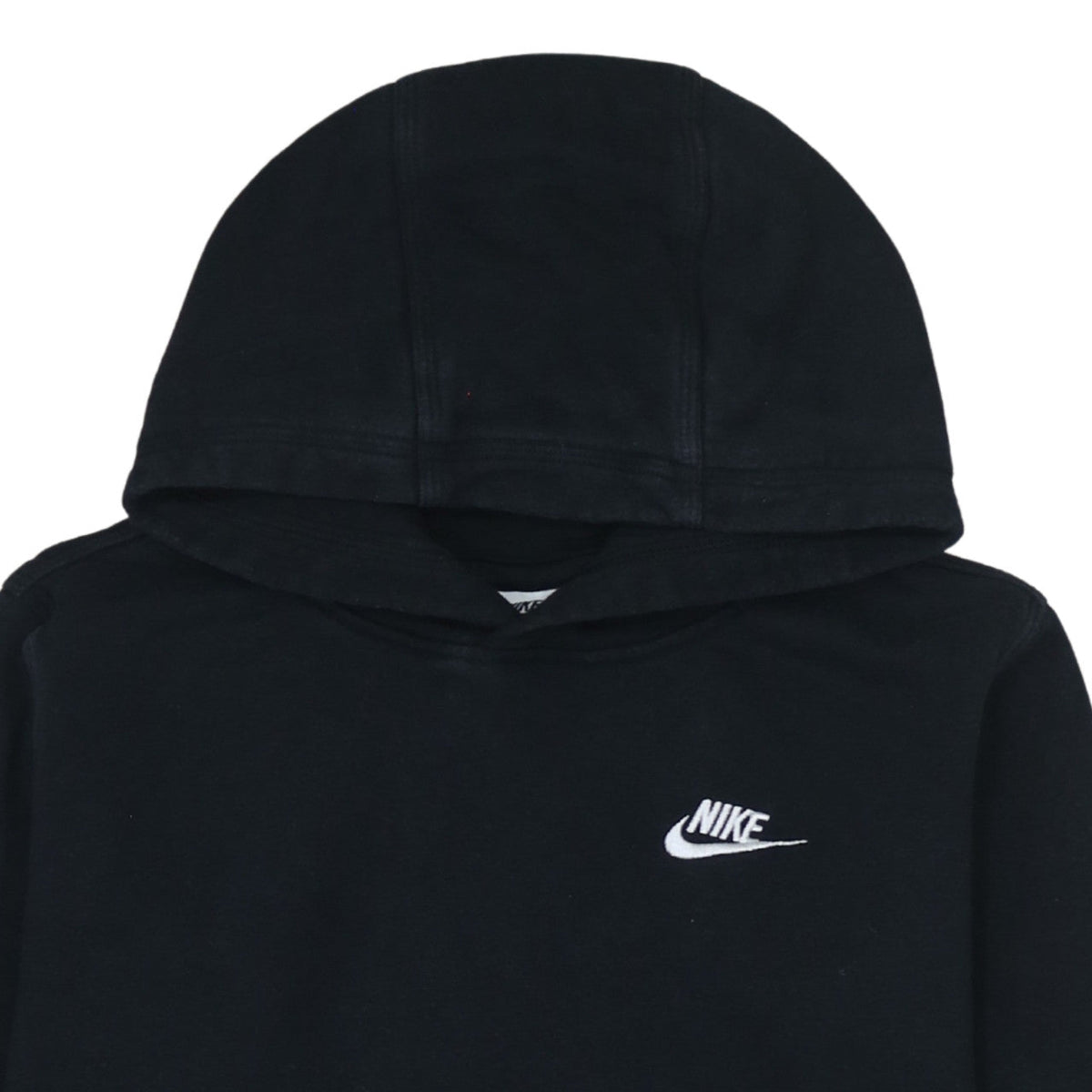 Additional view of Nike boys’ black xl pullover hoodie with logo