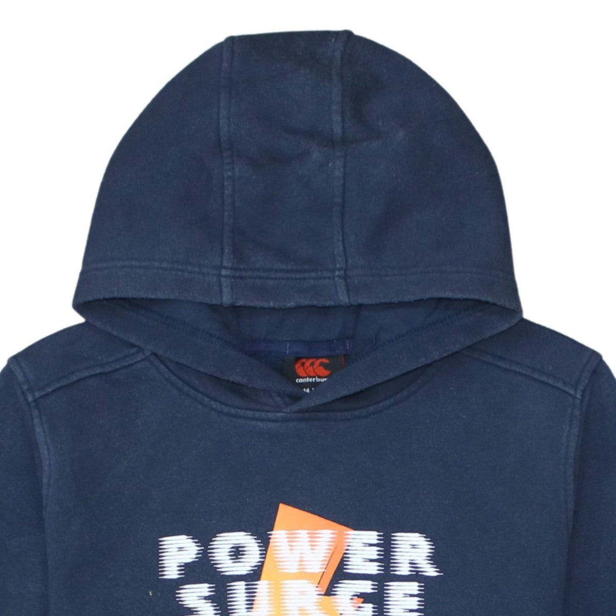 Additional view of Canterbury boys’ navy blue power surge pullover hoodie 14 years