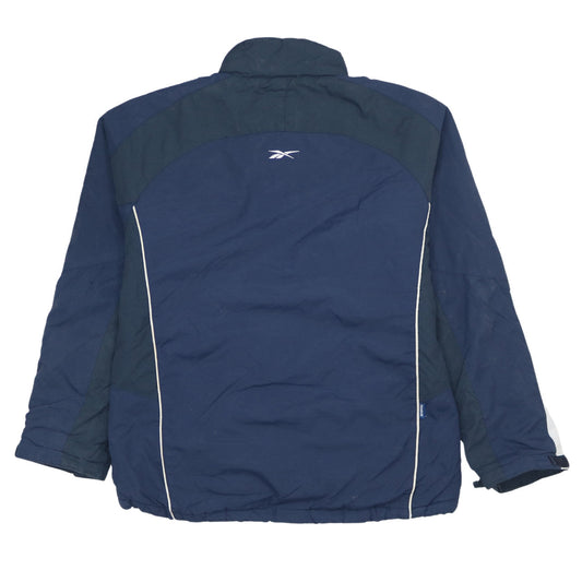 Reebok Boys Blue XL 14 Years Puffer Jacket Winter Full Zip Sports Coat