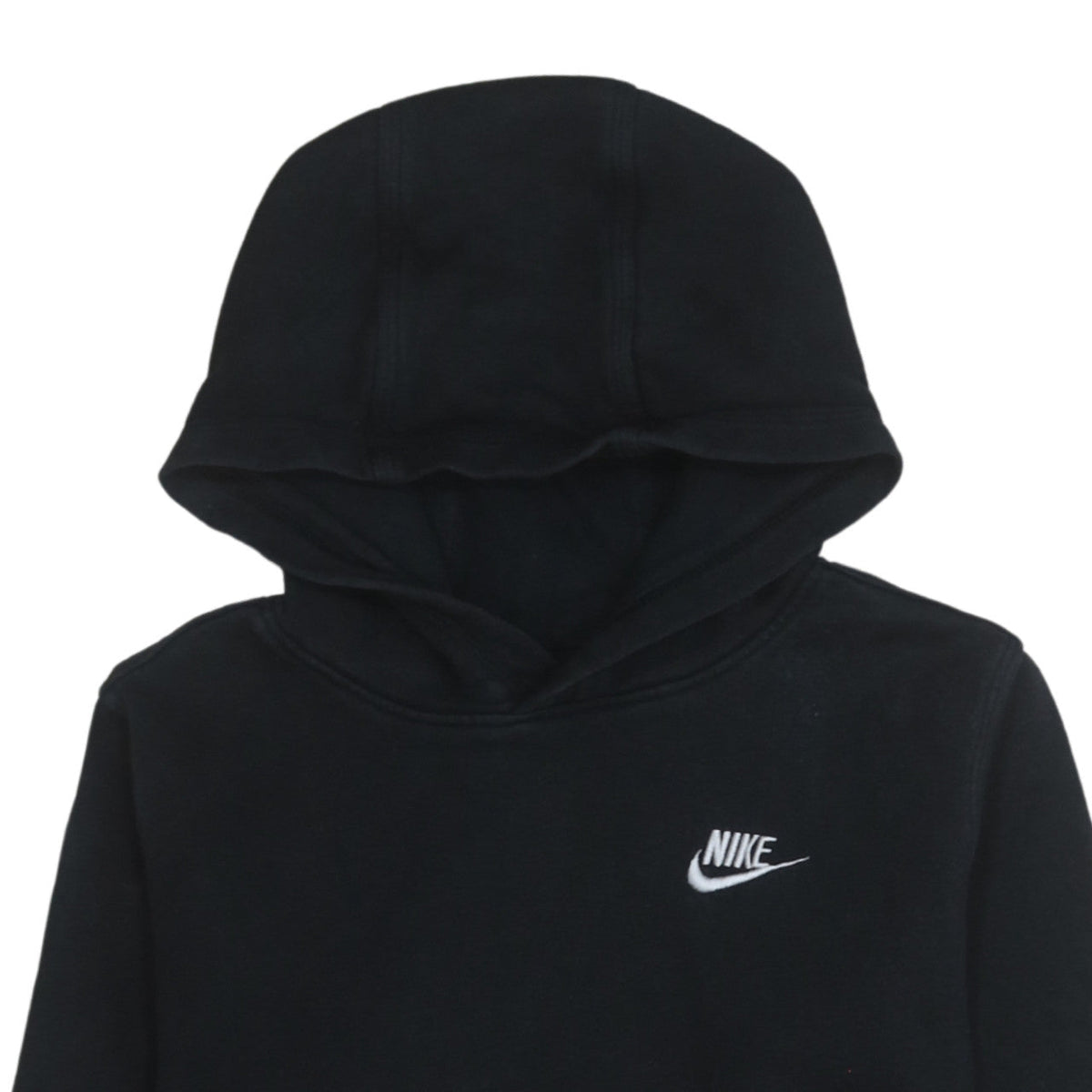 Additional view of Nike boys’ black xl pullover hoodie sweatshirt with logo