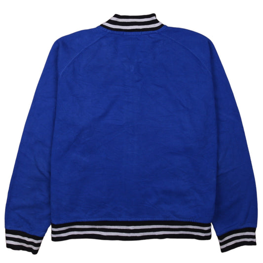 Ralph Lauren Boys Blue Varsity Jacket L (14-16 Years) Full Zip Cotton