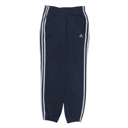 Adidas Boys Blue 11-12 Years Track Pants with Side Stripes