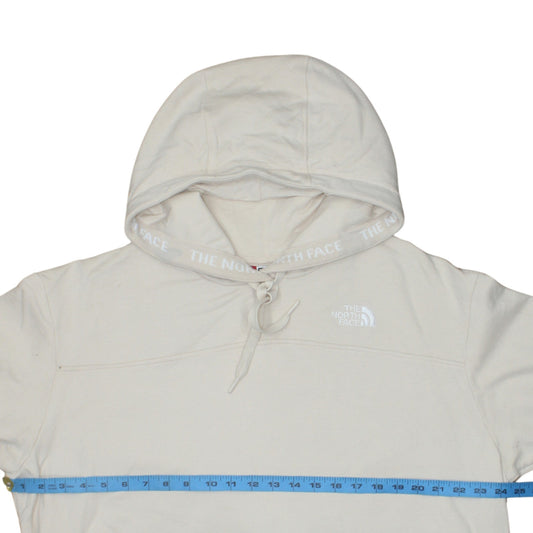 The North Face Womens Beige XL Pullover Hoodie 100% Cotton Casual