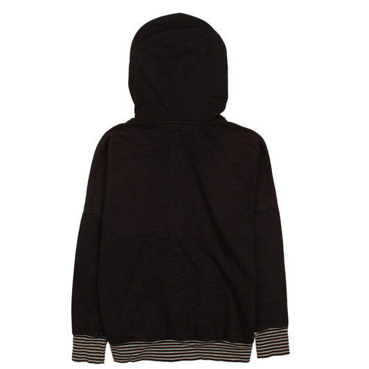 Puma Women's Black Full Zip Hoodie Size 14 Lined Casual Sweatshirt