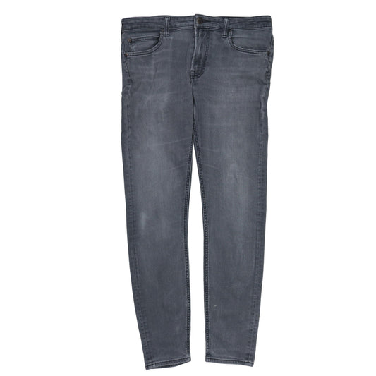 Lee Men’s Grey Malone Slim Fit Denim Jeans W33 L32