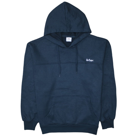 Lee Cooper Men’s Blue Pullover Hoodie Size L Regular Fit