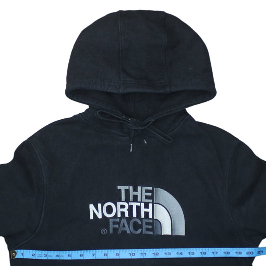 The North Face Men's Black Pullover Hoodie Size M Hooded Sweatshirt