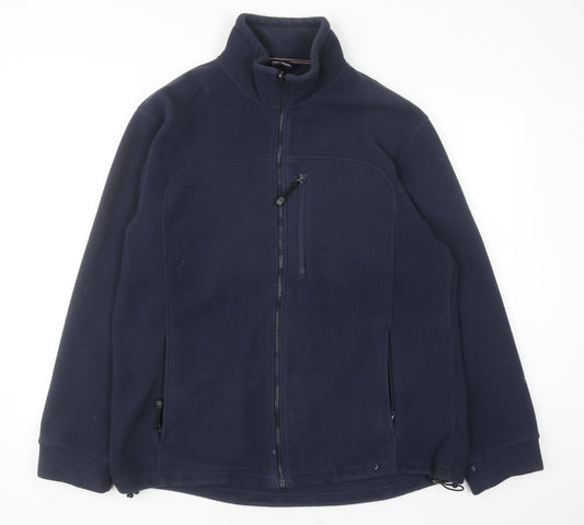 Peter Storm Men's Blue Fleece Full Zip Jacket Size L Outdoor Wear